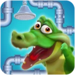 talking bath crocodile android application logo